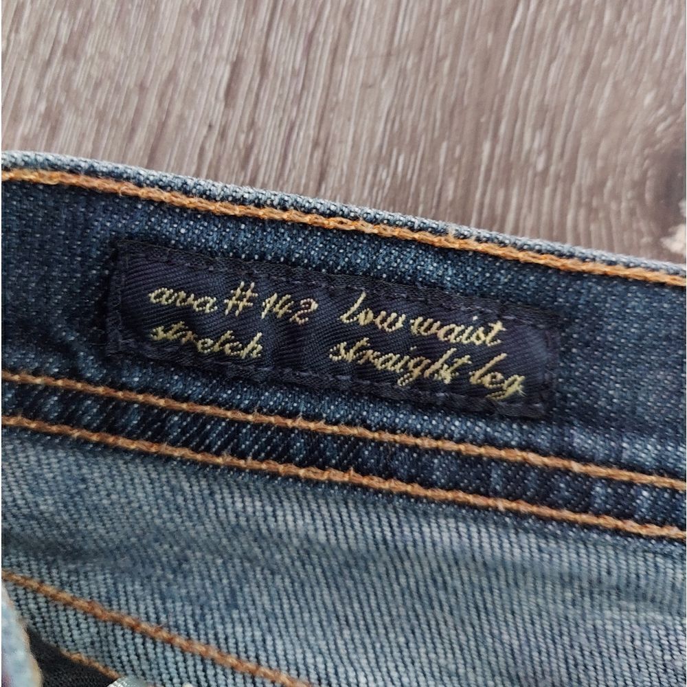 Citizens of Humanity ava #142 Stretch Low Waist Straight Leg Cropped Jeans 27 - Picture 2 of 10